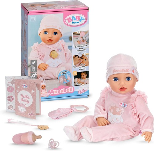 Baby born 43cm interactive - born,