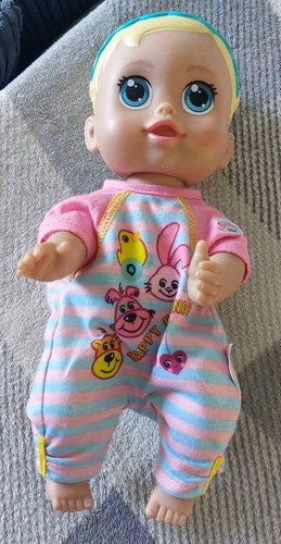 Baby born funny face - baby, bouncing