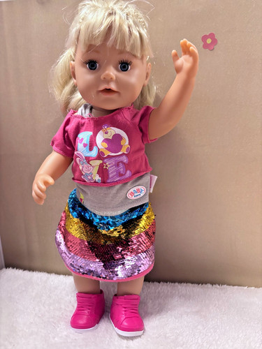 Baby born big sister - sister, doll