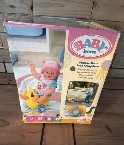 Baby born push along berta - along,