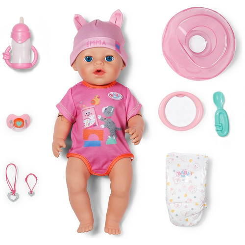 Baby born doll click and - born,