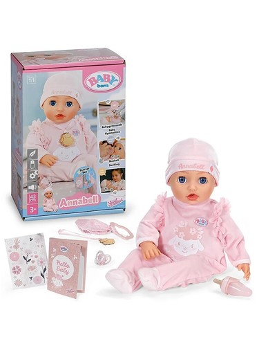 Baby born annabell doll - annabell, 43cm