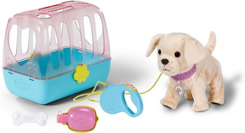 Baby born dog lucky - baby, my