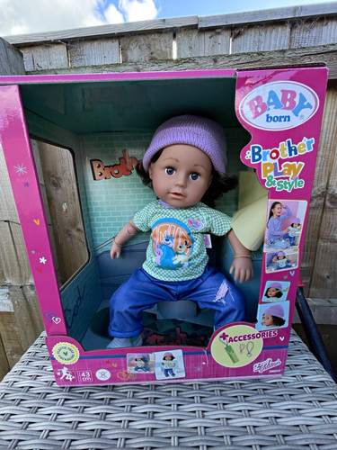 Baby born play style - baby, brother
