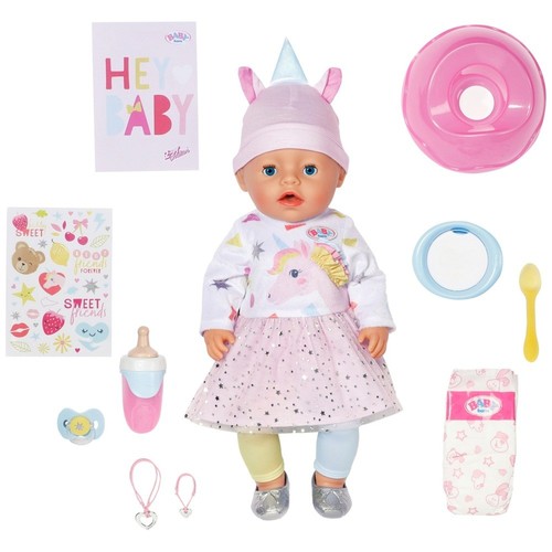 Baby born magic unicorn - baby,