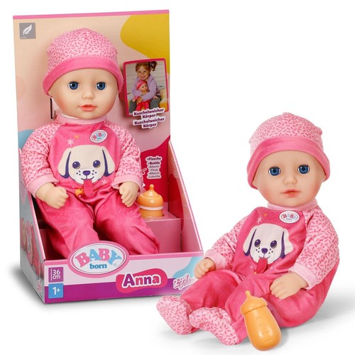 Baby born 36cm anna doll - born,