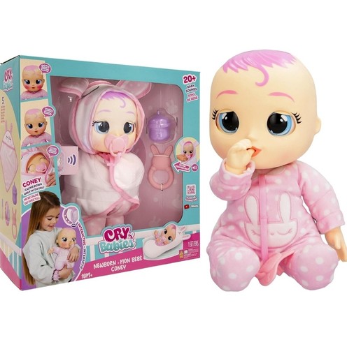 Cry babies new born coney - new,