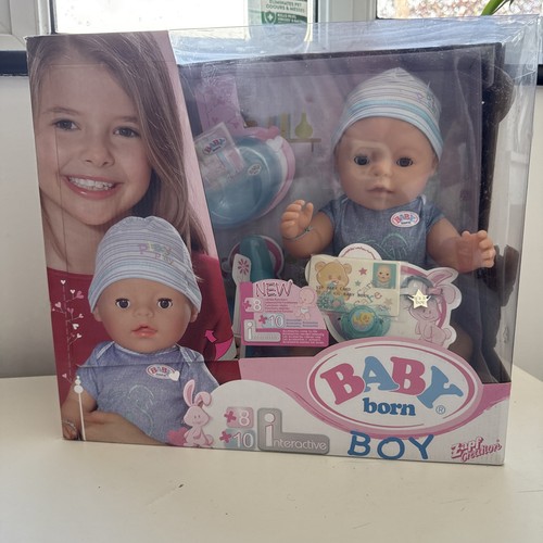 Baby born boy interactive - born,
